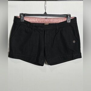 Element Black Wool Women's Shorts sz 7
